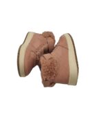 Ghete copii H&M, 28, imitatie de piele, roz, captusite - imagine 4