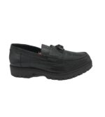 Mocasini barbati  45, imitatie de piele, negru