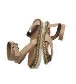 Sandale dama New Look, 41, imitatie de piele, bej - imagine 4