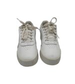 Adidasi dama Puma, 38, imitatie de piele, piele, alb - imagine 3