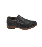 Pantofi barbati Venice, 46, imitatie de piele, negru