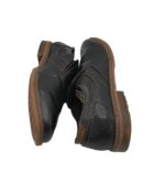 Pantofi barbati Venice, 46, imitatie de piele, negru - imagine 4