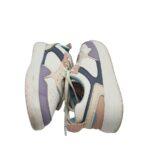 Adidasi dama Fashion, 40, imitatie de piele, alb - imagine 4