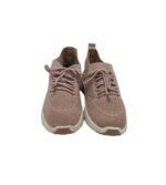 Adidasi dama 39, material textil, bej - imagine 3