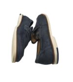 Mocasini barbati Pat Calvin, 44, piele intoarsa, bleumarin - imagine 4