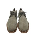 Pantofi barbati  45, piele intoarsa, gri - imagine 3