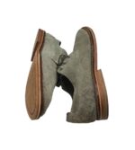 Pantofi barbati  45, piele intoarsa, gri - imagine 4