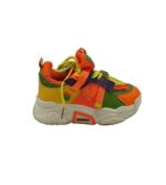 Adidasi dama 36, imitatie de piele, material textil, portocaliu