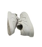 Adidasi dama Fashion, 37, imitatie de piele, alb - imagine 4