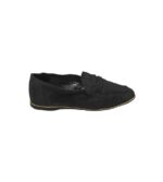 Mocasini dama F&F, 40, material textil, negru