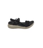 Sandale dama Pavers, 37, material textil, negru