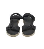 Sandale dama Pavers, 37, material textil, negru - imagine 3