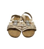 Sandale dama Identity, 38, imitatie de piele, material textil, bej - imagine 3