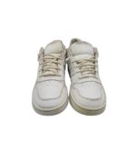 Adidasi dama Adidas, 37, imitatie de piele, alb - imagine 3