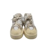 Adidasi dama New Balance, 39.5, imitatie de piele, piele, alb gri - imagine 3