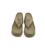Saboti dama Zara, 39, material textil, gri - imagine 3