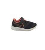 Adidasi copii Nike, 32, imitatie de piele, material textil, negru