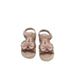 Sandale copii 27, imitatie de piele, roz - imagine 3