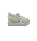 Adidasi dama Fashion, 38, material textil, alb