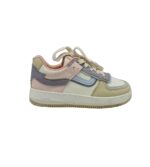 Adidasi dama 40, imitatie de piele, alb gri roz