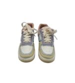 Adidasi dama 40, imitatie de piele, alb gri roz - imagine 3