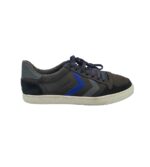 Tenisi barbati Hummel, 42, piele intoarsa, imitatie de piele, gri