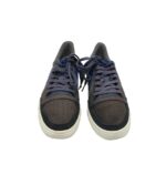 Tenisi barbati Hummel, 42, piele intoarsa, imitatie de piele, gri - imagine 3