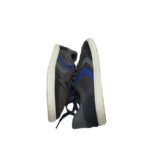 Tenisi barbati Hummel, 42, piele intoarsa, imitatie de piele, gri - imagine 4