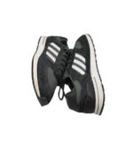 Adidasi barbati Adidas, 44, piele intoarsa, material textil, negru - imagine 4