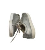 Adidasi dama Lacoste, 40, imitatie de piele, piele, gri - imagine 3