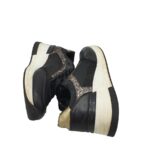 Adidasi dama  41, imitatie de piele, negru - imagine 4