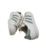 Adidasi dama Adidas, 36, imitatie de piele, alb gri - imagine 4