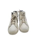 Adidasi dama Tommy Hilfiger, 39, imitatie de piele, alb albastru - imagine 3