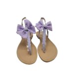 Sandale dama Primark, 39, material textil, mov - imagine 4