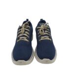 Adidasi dama Skechers, 38, material textil, bleumarin - imagine 3