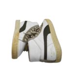 Tenisi barbati Puma, 42, piele intoarsa, imitatie de piele, alb - imagine 4