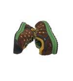 Adidasi copii Salewa, 31, piele intoarsa, Waterproof, maro - imagine 4