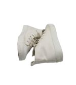 Tenisi dama Primark 37, imitatie de piele, alb - imagine 4