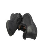 Adidasi barbati Skechers, 42, material textil, piele, negru - imagine 4