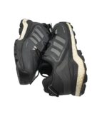 Adidasi barbati Adidas, 43, imitatie de piele, material textil, negru - imagine 4