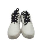 Tenisi barbati Adidas, 48, imitatie de piele, alb - imagine 3