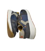 Adidasi barbati Rieker, 44, piele intoarsa, material textil, albastru gri - imagine 4