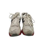 Adidasi barbati New Balance, 43, piele intoarsa, material textil, gri - imagine 3