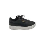 Adidasi dama Puma, 40, imitatie de piele, piele intoarsa, negru