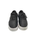 Adidasi dama Puma, 40, imitatie de piele, piele intoarsa, negru - imagine 3