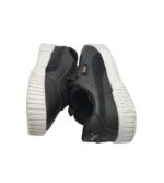 Adidasi dama Puma, 40, imitatie de piele, piele intoarsa, negru - imagine 4