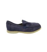 Mocasini  barbati  44, material textil, albastru