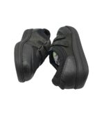 Pantofi dama 42, material textil, piele, negru - imagine 4