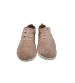 Adidasi dama 40, material textil, bej - imagine 3