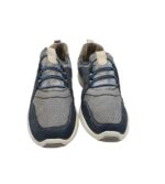 Adidasi dama Footflexx, 39, imitatie de piele, gri albastru - imagine 3